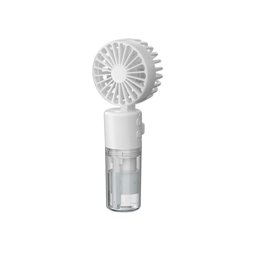 HXNH Leichter, faltbarer Hals-Ventilator, Wassersprühventilator, Handhelds, wiederaufladbar, Nebel-Luftbefeuchter, wiederaufladbar von HXNH