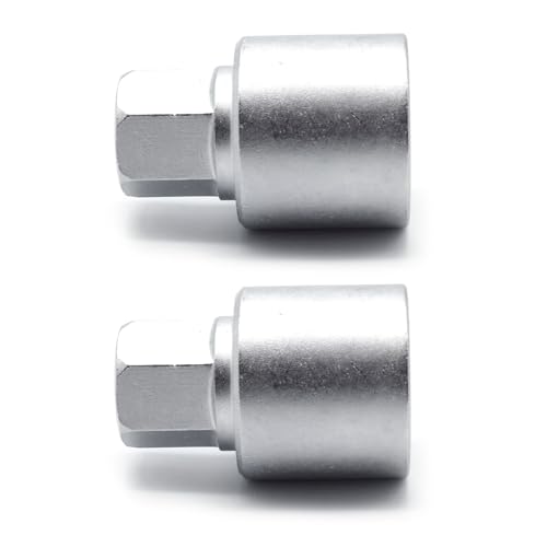 HXNH Radmutternschlüssel aus Stahl, 17 mm, Diebstahlsicherung, Werkzeug-Set, Metallkonstruktion, geeignet für Fahrzeugreifen, Wartung, Diebstahlschutz, Radwerkzeug-Set, 2 Stück von HXNH