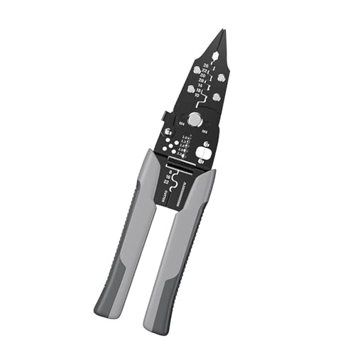 Professionelle Terminals Crimper mit ergonomischem Griff Multifunktionale Abisolierzange Werkzeug für Drahtverbindung von HXNH