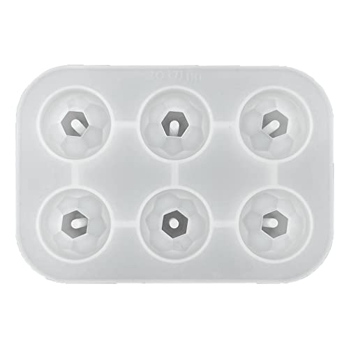 Silikonform für Schmuckperlen mit Löchern, 20/25/30 mm, runde Perlen-Silikonform, dekorative Perlen, Schmuckherstellungswerkzeug Silikonform für Schmuckperlen mit Löchern, 20/25/30 mm, runde Perlen-Silikonform, dekorative Perlen, Schmuckherstellungswerkzeug von HXNH