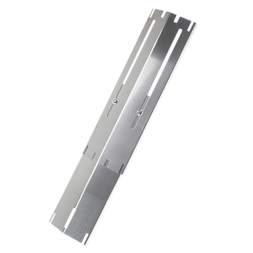 Verstellbare Grill-Heizplatte, universal, Edelstahl-Brenner-Abdeckung, Ersatz für gleichmäßiges Kochen, rostbeständige Grill-Heizplatte von HXNH