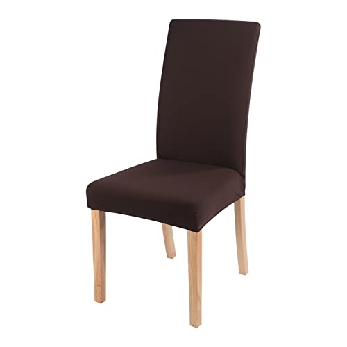HXPKKX 1/2/4/6 Stück Hochwertige Bedruckte Stuhlhussen aus Spandex, elastische Schonbezüge, Stuhlschutz, passend for Esszimmer, Hochzeit, Bankett, Hotelparty(G218744,4PC) von HXPKKX