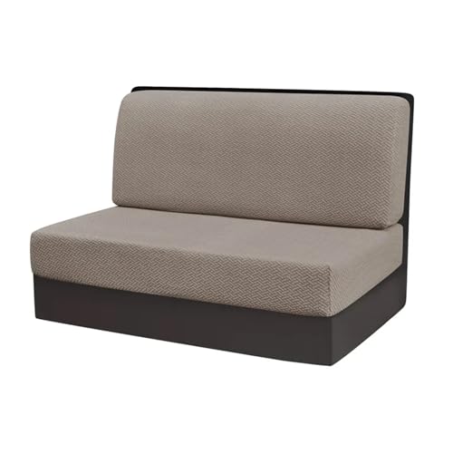 HXPKKX KANGYEBAIHUODIAN 2 Teile/Satz Stretch RV Dinette Kissen Abdeckungen Jacquard Couch Abdeckung Booth Sitzbezüge RV Camper Fit for Auto Bank Rückenlehne Abdeckung Dekor(A2 Sofa Cover) von HXPKKX