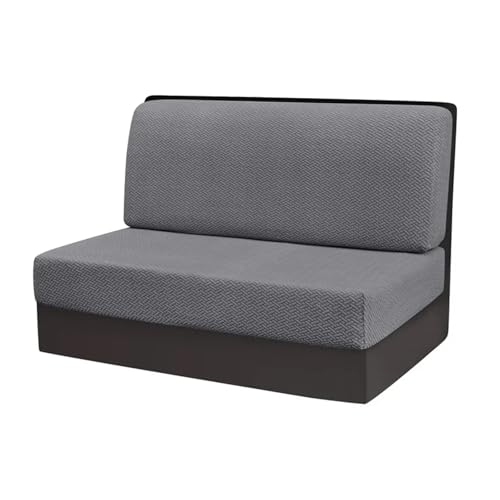 HXPKKX KANGYEBAIHUODIAN 2 Teile/Satz Stretch RV Dinette Kissen Abdeckungen Jacquard Couch Abdeckung Booth Sitzbezüge RV Camper Fit for Auto Bank Rückenlehne Abdeckung Dekor(A5 Sofa Cover) von HXPKKX