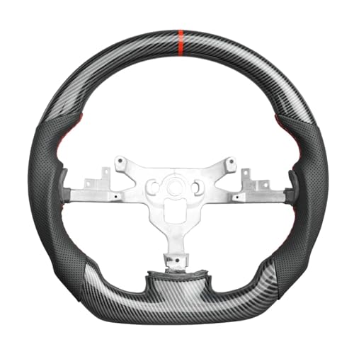 HXPKKX KANGYEBAIHUODIAN Carbon-Faser-Lenkrad, passend for Chevrolet Corvette C6 ZR1 Z06 2006–2012. Racing-Lenkrad, perforiertes Leder HXPKKX KANGYEBAIHUODIAN Carbon-Faser-Lenkrad, passend for Chevrolet Corvette C6 ZR1 Z06 2006–2012. Racing-Lenkrad, perforiertes Leder von HXPKKX
