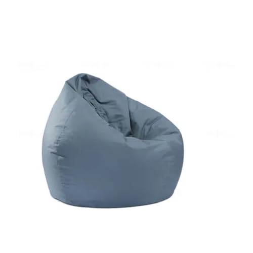 HXPKKX KANGYEBAIHUODIAN Fit for Große Sitzsack Gamer Sitzsack Erwachsene Outdoor Gaming Garten Große Arm Stuhl Fillable Sofa Sitz(Light Grey) von HXPKKX