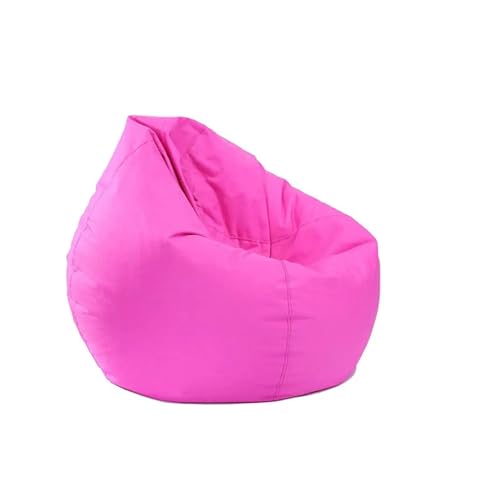 HXPKKX KANGYEBAIHUODIAN Fit for Große Sitzsack Gamer Sitzsack Erwachsene Outdoor Gaming Garten Große Arm Stuhl Fillable Sofa Sitz(Rose red) von HXPKKX