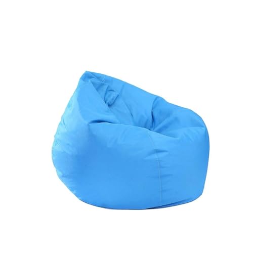 HXPKKX KANGYEBAIHUODIAN Fit for Große Sitzsack Gamer Sitzsack Erwachsene Outdoor Gaming Garten Große Arm Stuhl Fillable Sofa Sitz(Sky Blue) von HXPKKX