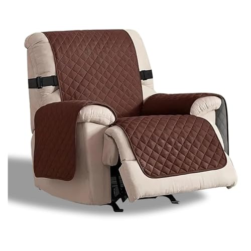 HXPKKX KANGYEBAIHUODIAN Passend for 1/2/3-Sitzer-Liegesofabezug, Rutschfester Patchwork-Sofaschutzbezug, Lazy Chair-Sofabezug, Couch-Schonbezug, Sesselbezug(Coffee,3 Seater) von HXPKKX
