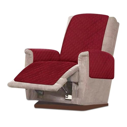 HXPKKX KANGYEBAIHUODIAN Passend for Liegestuhl-Schonbezug, elastischer Stretch-Couchbezug, rutschfeste, weiche Sofa-Sesselbezüge, einfach anzubringen, wasserdichter Liegestuhl(1pc) von HXPKKX
