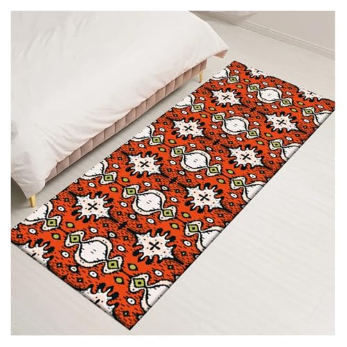 HXPKKX KANGYEBAIHUODIAN Passend for Moderne Küchenteppiche aus Flanell im Bohemian-Stil, rutschfest, waschbar, lang, bunt, Bodenmatte, Wohnzimmer, Balkon, Badezimmer, Teppichtapeten(KPJL1,50CMX160CM) HXPKKX KANGYEBAIHUODIAN Passend for Moderne Küchenteppiche aus Flanell im Bohemian-Stil, rutschfest, waschbar, lang, bunt, Bodenmatte, Wohnzimmer, Balkon, Badezimmer, Teppichtapeten(KPJL1,50CMX160CM) von HXPKKX