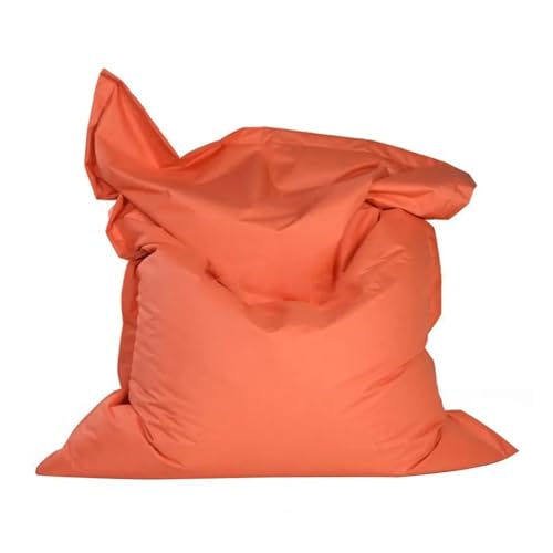 HXPKKX KANGYEBAIHUODIAN Passend for tolle Sitzsack-Schonbezüge, bequemes Sofa Nicht im Lieferumfang enthalten, mehrfarbiger optionaler Sitzsack-Sofabezug, Heimdekoration(Orange) von HXPKKX