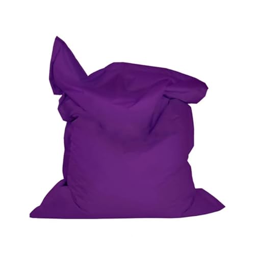 HXPKKX KANGYEBAIHUODIAN Passend for tolle Sitzsack-Schonbezüge, bequemes Sofa Nicht im Lieferumfang enthalten, mehrfarbiger optionaler Sitzsack-Sofabezug, Heimdekoration(Purple) von HXPKKX