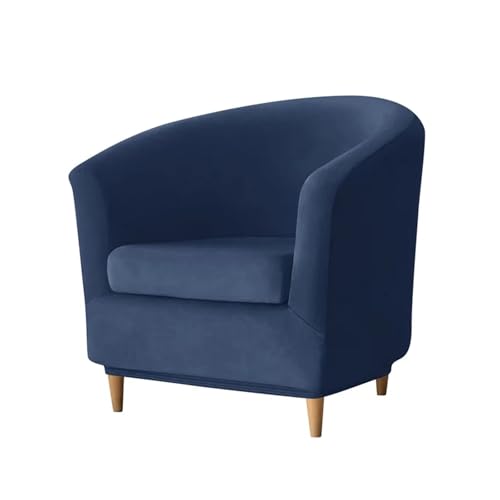 HXPKKX KANGYEBAIHUODIAN Samt-Club-Sofabezug, Stretch, for einzelne Badewannenstühle, elastische Spandex-Sesselbezüge, passend for die Bartheke im Wohnzimmer(A12) von HXPKKX