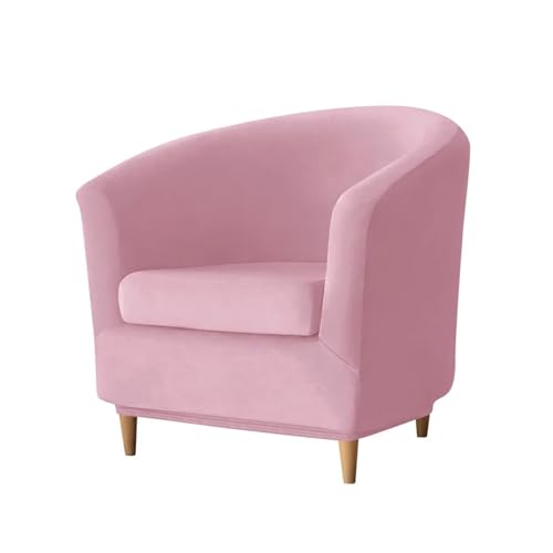 HXPKKX KANGYEBAIHUODIAN Samt-Club-Sofabezug, Stretch, for einzelne Badewannenstühle, elastische Spandex-Sesselbezüge, passend for die Bartheke im Wohnzimmer(A14) von HXPKKX