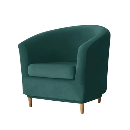HXPKKX KANGYEBAIHUODIAN Samt-Club-Sofabezug, Stretch, for einzelne Badewannenstühle, elastische Spandex-Sesselbezüge, passend for die Bartheke im Wohnzimmer(A18) von HXPKKX