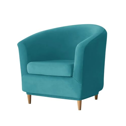 HXPKKX KANGYEBAIHUODIAN Samt-Club-Sofabezug, Stretch, for einzelne Badewannenstühle, elastische Spandex-Sesselbezüge, passend for die Bartheke im Wohnzimmer(A2) von HXPKKX