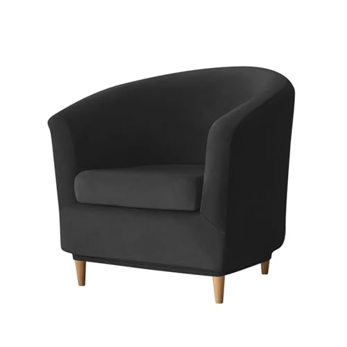 HXPKKX KANGYEBAIHUODIAN Samt-Club-Sofabezug, Stretch, for einzelne Badewannenstühle, elastische Spandex-Sesselbezüge, passend for die Bartheke im Wohnzimmer(A5) von HXPKKX