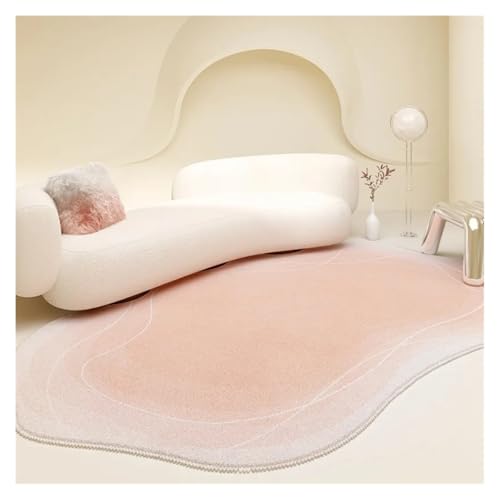 HXPKKX KANGYEBAIHUODIAN Teppiche im nordischen Stil, passend for Wohnzimmer, unregelmäßiger Plüsch-Lounge-Teppich, flauschig, weich, for Kinder, Zuhause, einfarbig, rutschfeste Bodenmatte(E,80x160cm) HXPKKX KANGYEBAIHUODIAN Teppiche im nordischen Stil, passend for Wohnzimmer, unregelmäßiger Plüsch-Lounge-Teppich, flauschig, weich, for Kinder, Zuhause, einfarbig, rutschfeste Bodenmatte(E,80x160cm) von HXPKKX