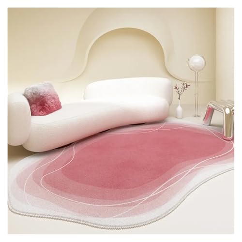 HXPKKX KANGYEBAIHUODIAN Teppiche im nordischen Stil, passend for Wohnzimmer, unregelmäßiger Plüsch-Lounge-Teppich, flauschig, weich, for Kinder, Zuhause, einfarbig, rutschfeste Bodenmatte(C,80x160cm) HXPKKX KANGYEBAIHUODIAN Teppiche im nordischen Stil, passend for Wohnzimmer, unregelmäßiger Plüsch-Lounge-Teppich, flauschig, weich, for Kinder, Zuhause, einfarbig, rutschfeste Bodenmatte(C,80x160cm) von HXPKKX