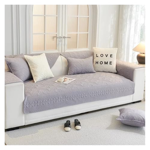 HXPKKX KANGYEBAIHUODIAN Verdicken Sie Baumwollsofabezüge Haustiere Kindermatte Sofas Handtuch Anti-Rutsch-Couchschutz Schonbezug Abnehmbare Sofadecke Passend for Wohnzimmer(A3,70x150cm 1pcD) von HXPKKX