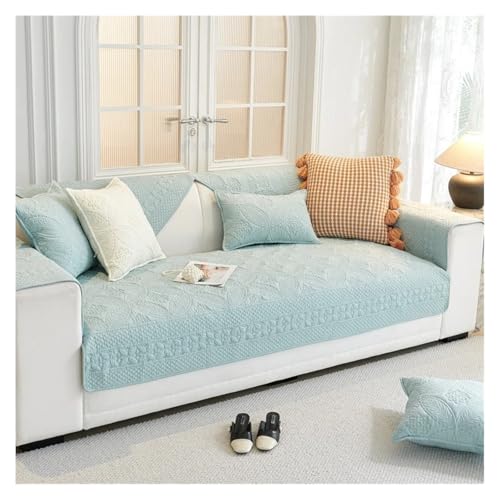 HXPKKX KANGYEBAIHUODIAN Verdicken Sie Baumwollsofabezüge Haustiere Kindermatte Sofas Handtuch Anti-Rutsch-Couchschutz Schonbezug Abnehmbare Sofadecke Passend for Wohnzimmer(A4,70x70cm 1pcA) von HXPKKX