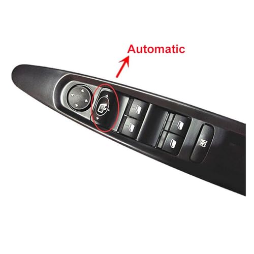 KANGYEBAIHUODIAN Power Fenster Control Schalter Auto Fensterheber Schalter Fit for Citroen C4 2004-2007 2008 2009 2010 OEM 6554HA(Automatic Rearview) von HXPKKX