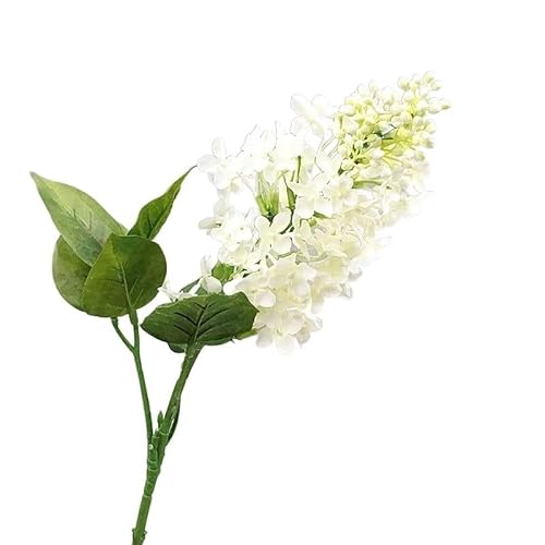 HXSCOO Fliederzweig Aus Seide, Künstliche Blumen, Heimdekoration, Künstliche Blumen, Weiße Raumdekoration, Teenager-Deko, Hochzeit, Hochzeit (Color : A 1PCS) von HXSCOO