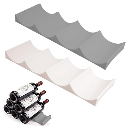 HXSYKJDM 2 Stück Flaschenhalter Kühlschrank, Kühlschrank Flaschenablage, rutschfeste Flaschenregal Kühlschrank Stapelbar Kühlschrank Organizer für Küche Pantry HXSYKJDM 2 Stück Flaschenhalter Kühlschrank, Kühlschrank Flaschenablage, rutschfeste Flaschenregal Kühlschrank Stapelbar Kühlschrank Organizer für Küche Pantry von HXSYKJDM
