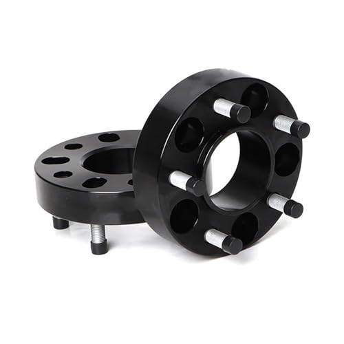 2 Stück Für Blatt Für Maxima Für Bluebird 15 20 25 30 35mm 5x114.3 66.1mm Auto Rad Spacer Adapter Aluminium Legierung Distanzscheiben Spurplatten(50mm black) von HXVGEGKPYK