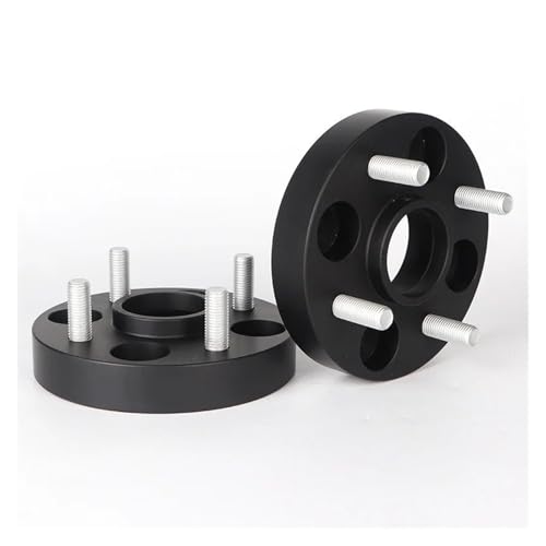 2 Stück Für Kia K2 Für Picanto Für Ruiou Auto Rad Geschmiedet Spacer Flansch Dichtung M12 X 1.5 PCD 4x100 Center Loch 54.1mm Distanzscheiben Spurplatten(2PCS 20mm Black) von HXVGEGKPYK