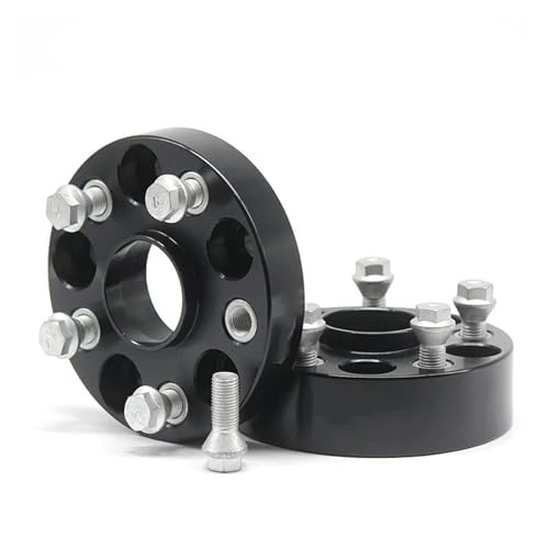 2 Stück Für Octavia Für Magotan Für Scirocco Für CC 20 25 30 35 40 50 60mm PCD 5x11 2 57.1mm Auto Rad Spacer Adapter Distanzscheiben Spurplatten(2PCD 35mm Black) von HXVGEGKPYK