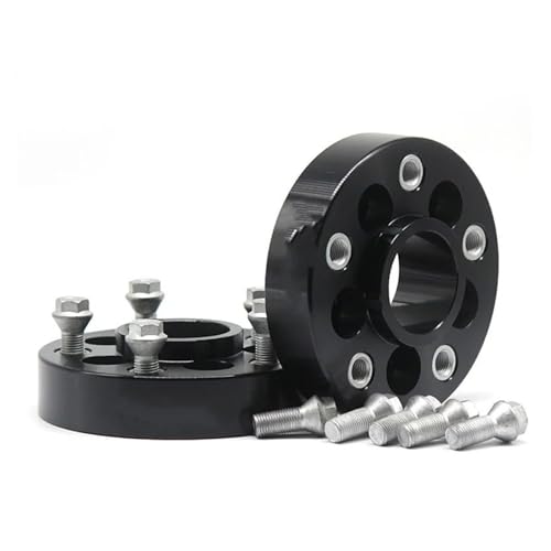 2 Stück Für X5 Für X6 E70 E71 E72 F15 F16 F85 F86 Auto Rad Spacer Adapter 25 30 35mm PCD 5x120 CB 74.1mm M14xP 1.25 Distanzscheiben Spurplatten(2PCS 40mm Black) von HXVGEGKPYK