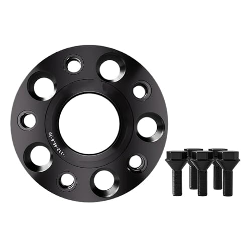 2 Stücke Für 3 Serie G20 G21 G28 2018-2024 Auto Hub Centric Schwarz Geschmiedet Rad Spacer 15 20 25 30 35mm 5x11 2 66.6 M14 X 1.25 Distanzscheiben Spurplatten(2pcs 30mm) von HXVGEGKPYK