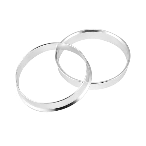4 Stück AD 56.1mm 63.4mm 57.1mm Bis ID 54.1mm 56.1mm 64.1mm Auto-Hub-Zentrierringe Aluminiumlegierung Radbohrungs-Mittenabstandshalter Distanzscheiben Spurplatten(63.4mm to 57.1mm) von HXVGEGKPYK