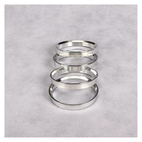 4 Stück Auto-Nabenringe Nabenzentrierringe Radbohrung 73.1-66.45 73.1-66.5 67.1-66.5 67.1-66.6 68.1-58.1 59.1-57.1 64.1-61.1mm Distanzscheiben Spurplatten(73.1-66.45mm) von HXVGEGKPYK