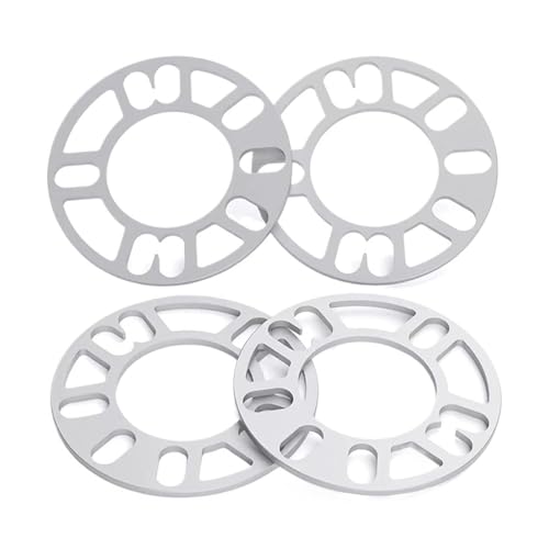 4 Stücke Universal Auto Rad Reifen Spacer Adapter Distanzscheiben 4X98 4X100 4X108 4x110 4x112 4x 114.3 5x100 5x110 5x112 5x115 5x120 Distanzscheiben Spurplatten(8mm Spacer) von HXVGEGKPYK