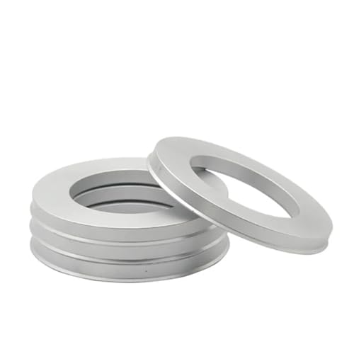 4-teiliges Set 67.1-108mm 67.1-110mm 67.1-100mm 108-110mm 106-67.1mm Universal-Auto-Nabenringe Radzentrierringe Radbohrung Distanzscheiben Spurplatten(104.2 to 110mm) von HXVGEGKPYK