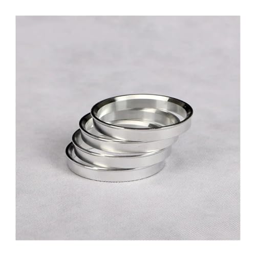 4-teiliges Set 73.1-64.1 73.1-67 73.1-60.1 73.1-65.1 73.1-63.4 Auto-Radbohrungs-Mittelkragen-Naben-Zentrierringe Radnabenringe Distanzscheiben Spurplatten(66.45-57.1) von HXVGEGKPYK