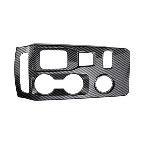 HXVGEGKPYK Interieurleisten Für RANGER Für Everest 2023 ABS Carbon Fiber Farbe Center Console Getriebe Shift Panel Abdeckung Innen Dekorative Zubehör Panel Dekoration Trim(Right drive 2 pieces) von HXVGEGKPYK