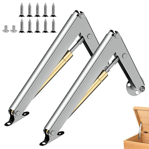 Gasdruckfeder, 2 Stück Gasdruckfeder Gasdruckdämpfer, 200N Klappenhalter Gasdfeder Stütze, Gasdfeder Stütze Deckelstützscharniere für Klappen, Schallwandhalterung, für Tatami, Schrank Gasdruckfeder, 2 Stück Gasdruckfeder Gasdruckdämpfer, 200N Klappenhalter Gasdfeder Stütze, Gasdfeder Stütze Deckelstützscharniere für Klappen, Schallwandhalterung, für Tatami, Schrank von HXXWEUS