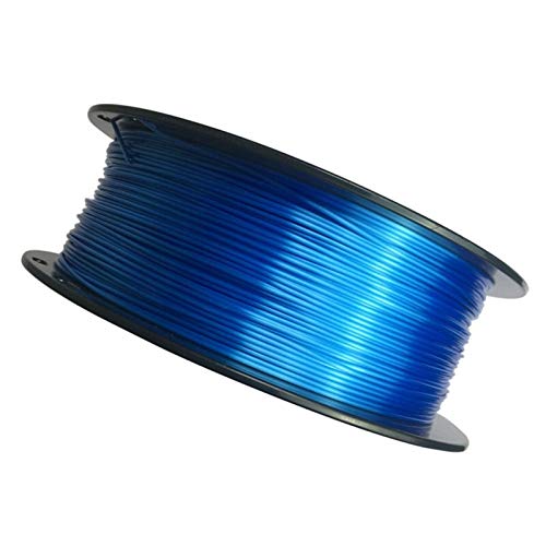 3d Drucker Filament,Printer Filament Sapphire Blue Silk PLA 1.75mm 3D-Drucker Glühfaden Luxus Seidenglanz 250 g / 500 g / 1 kg (Color : Silk 250g) von HXYIYG