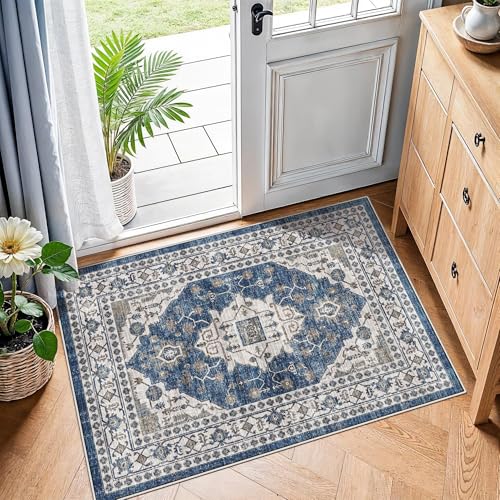 Küchenspüle-Teppich-Set 0f 2: Waschbare, rutschfeste Hartholz-Bodenmatte für Herd, Geschirrspüler, Fronten aus weichem, schmutzabweisendem Teppich für Kochbereich und Kühlschrank, Boho-Heimdekoration von HY HAO YUN LAI