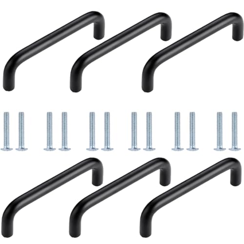 HY HUIJUN Bügelgriffe Schrankgriffe,6 Stück Möbelgriffe,Ø10mm Weiß Aluminium,Küchenknöpfe Türgriff Schubladengriff Griffe für Kleiderschrank,Schminktisch,Kinderzimmer HY HUIJUN Bügelgriffe Schrankgriffe,6 Stück Möbelgriffe,Ø10mm Weiß Aluminium,Küchenknöpfe Türgriff Schubladengriff Griffe für Kleiderschrank,Schminktisch,Kinderzimmer von HY HUIJUN