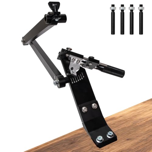 HY-SPEED Aktualisierter Rasenmäher-Messerschärfer 15°-45° verstellbar, für Rechts- und Linkshänder geeignet, Kugellager-Herstellungsgriff, Verwendung mit Winkelschleifer, Schwarz HY-SPEED Aktualisierter Rasenmäher-Messerschärfer 15°-45° verstellbar, für Rechts- und Linkshänder geeignet, Kugellager-Herstellungsgriff, Verwendung mit Winkelschleifer, Schwarz von HY-SPEED