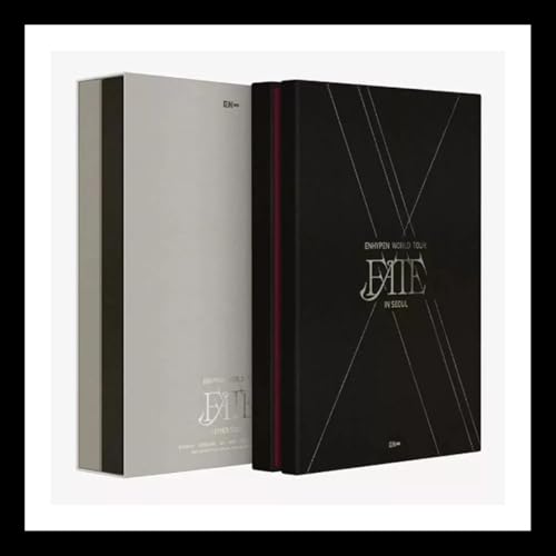 HYBE. ENHYPEN World Tour FATE (OTHER STORIES + IN SEOUL - Set + Gift Card) K-POP SEALED Sammelalbum 24.5 cm x 4 cm x 17.3 cm Schwarz von HYBE.