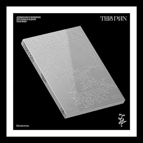HYBE. K-POP-Album Jeonghan X Wonwoo THIS MAN 1. Single-Album (Standard Ver.+Gift Card) - Offiziell Vertriebene & Fabrikversiegelte CD - Veröffentlichungsdatum: 17. Juni 2024 von HYBE.