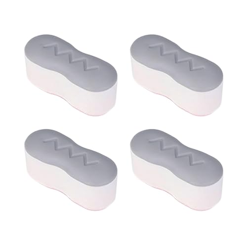 4pieces Toilettendeckel Stoßstangen Antislip Easy Installation Toilettendeckel Spacer Selfadhäsive Sitz Für Heimatbadzubehör Zu Hause Badezimmerzubehör von HYBEW