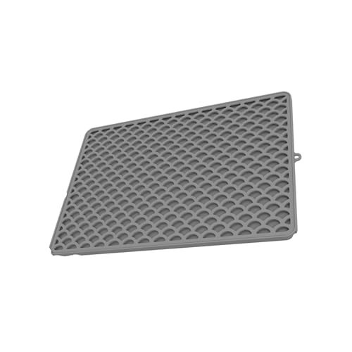 Doppelschicht Silikonstreu Matte Faltbare Basis Abnehmbar Waschbar Für Käfigreisen Doppelschicht Katzen Müll Containment Matte Doppelschicht Silikonstreu Matte Faltbare Basis Abnehmbar Waschbar Für Käfigreisen Doppelschicht Katzen Müll Containment Matte von HYBEW