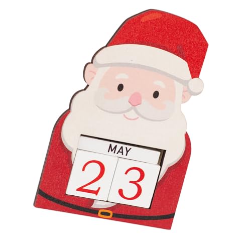 HYBEW Holz Adventskalender Festliche Tabletop Countdown Display Für Weihnachtsfamilien Kinder Erwachsene Weihnachtsholzregal Dekoration HYBEW Holz Adventskalender Festliche Tabletop Countdown Display Für Weihnachtsfamilien Kinder Erwachsene Weihnachtsholzregal Dekoration von HYBEW